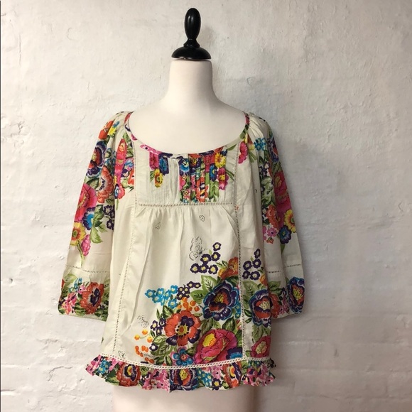 ANTHROPOLOGIE (by Edme & Esyllte) top - NWOT - Picture 1 of 4